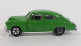 Vintage ERTL Replica '51' Chevrolet Flat Green Die Cast Toy Classic Car Vehicle with Opening Doors