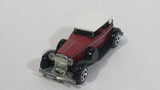 2001 Hot Wheels 1931 Duesenberg Model J ('31 Doozie) Dark Red Die Cast Toy Car Vehicle No. 176