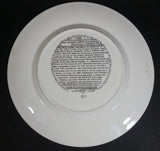 1991 "The Ancient Chapel of All Saints, Steetly" Fine English Bone China Collector Plate By Jenny Hinchliffe - Limited Edition No. 527/1000