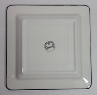 Brunelli Made in Italy "La Femme Chef" Square Pasta Salad Lady Chef 10" Dinner Serving Plate
