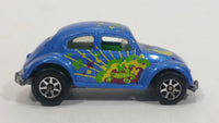 1996 Hot Wheels Mod Bod 1953-57 Volkswagen VW Bug Blue Die Cast Toy Car Vehicle