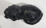 Vintage Hubley Cast Iron Black Cat #1248 Large Decorative Door Stop Ornament