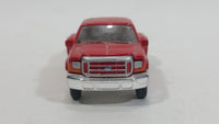 Racing Champions Ford F-350 Truck Red #165 Die Cast Toy Car Vehicle with Dually Tires Opening Hood and Fold Down Tail Gate - Treasure Valley Antiques & Collectibles