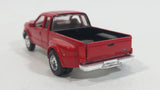 Racing Champions Ford F-350 Truck Red #165 Die Cast Toy Car Vehicle with Dually Tires Opening Hood and Fold Down Tail Gate