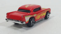 Very Rare Vintage 1980s Hot Wheels Color Racers '57 Chevy Red Micro Tiny Die Cast Toy Car Vehicle