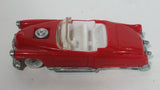 1993 Hot Wheels Gas Hog Cadillac Convertible Red Plastic Body Toy Car Vehicle McDonald's Happy Meal