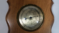 Vintage Baro / Hyrgro Star Wooden Barometer Humidity Thermometer Weather Station Made in France