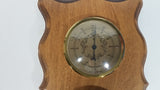 Vintage Baro / Hyrgro Star Wooden Barometer Humidity Thermometer Weather Station Made in France