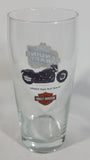 Hard to Find Miller Genuine Draft Beer Harley Davidson Motor Cycles VRSCDX Night Rod Special 7" Tall Glass Cup - Treasure Valley Antiques & Collectibles