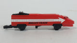 Vintage 1989 Micro Machines Red and White 16 Bullet Train Locomotive Toy