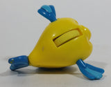1996 Disney's The Little Mermaid Flounder Fish Character Yellow and Blue Plastic McDonald's Happy Meal Toy