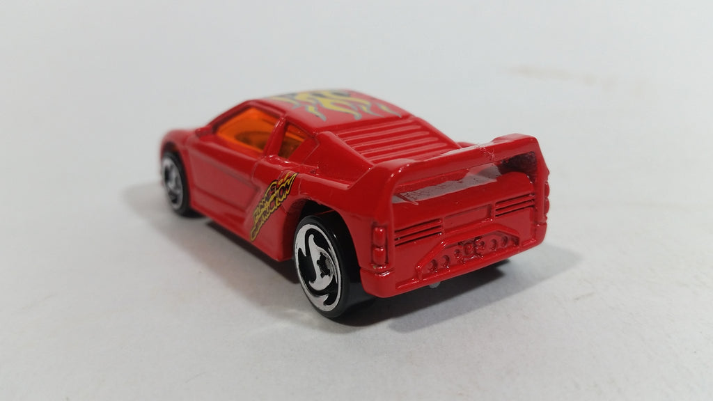 2000 Hot Wheels Tornado Twister Zender Fact 4 Red Die Cast Toy Car Veh ...