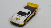 1999 Hot Wheels First Editions Pikes Peak Tacoma Pennzoil Truck Yellow White Die Cast Toy Race Car Vehicle