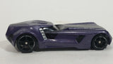 2011 Hot Wheels Battle Force 5 Fused Reverb Dark Purple Die Cast Toy Car Vehicle - Treasure Valley Antiques & Collectibles