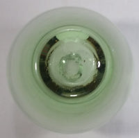 Vintage Green Colored Depression Glass Miniature 3" Tall Vase