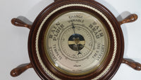 Vintage Adorna Ships Wheel Barometer with Rope Border Made in France