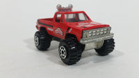 Rare VHTF 1982 Racing Champions GMC High Roller "Red Bouncer" Truck Red Die Cast Toy Car Vehicle with Fold Down Tail Gate