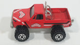 Rare VHTF 1982 Racing Champions GMC High Roller "Red Bouncer" Truck Red Die Cast Toy Car Vehicle with Fold Down Tail Gate