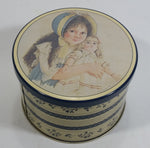 Vintage 1984 Lisa and the Jumeau Doll Cute Tin Metal Canister By Jan Hagara