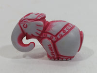 1998 Kinder Surprise K98n105 Circus Elephant Circus Clown Grey and Red Soapstone Style Toy Figurine
