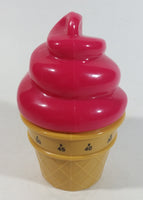 Vintage Safe-T-Cup Magenta Pink Raspberry Ice Cream Cone 60 Minute Kitchen Timer