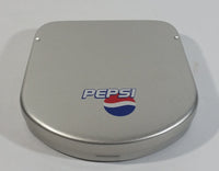 Rare Pepsi Cola Soda Pop Beverage Drink Hard Plastic Silver CD Compact Disc Holder
