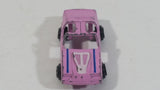 Vintage Tootsietoy Pink Purple Chevy Camaro Die Cast Tiny Toy Car Vehicle