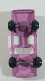 Vintage Tootsietoy Pink Purple Chevy Camaro Die Cast Tiny Toy Car Vehicle