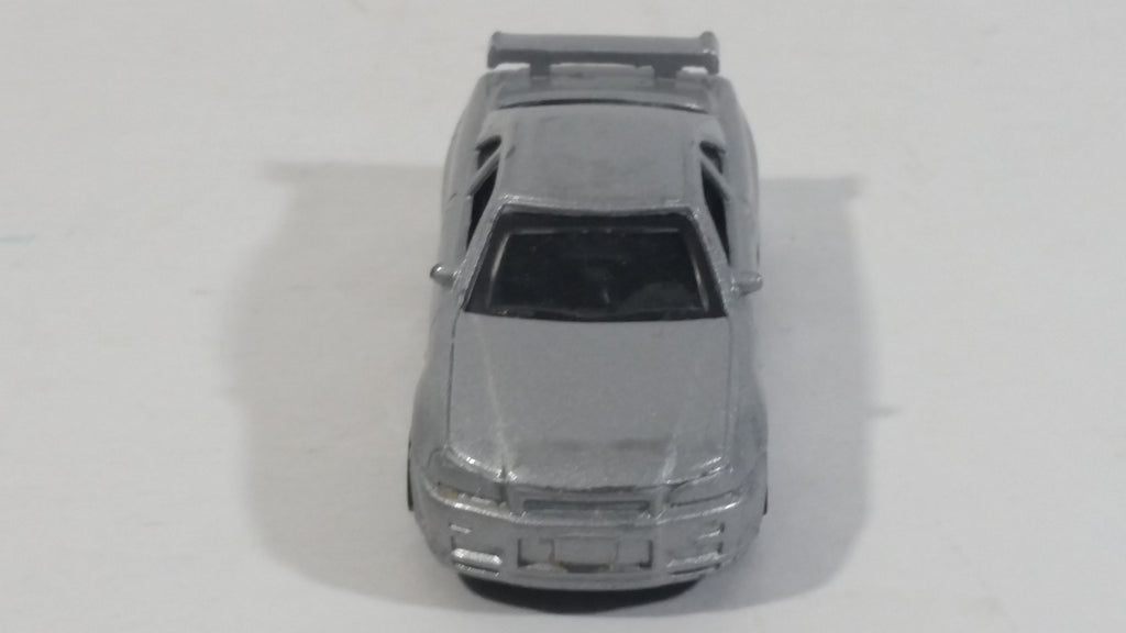 Rare Motor Max Nissan Skyline GT-R Silver Die Cast Toy Car Vehicle ...