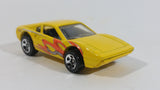 2000 Hot Wheels Tornado Twister Racebait 308 Ferrari Yellow Die Cast Toy Car Vehicle