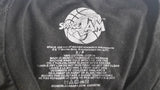 1996 Space Jam Animated Film Size Small S/P Black T-Shirt Cartoon Movie Collectible - Excellent used condition - Basketball Themed