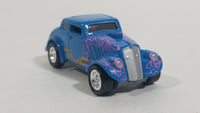 2002 Johnny Lightning 1933 Willy's Gassers Blue PM156 Die Cast Toy Car Hot Rod Vehicle