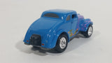 2002 Johnny Lightning 1933 Willy's Gassers Blue PM156 Die Cast Toy Car Hot Rod Vehicle