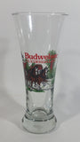 1991 Anheuser-Busch Budweiser Beer Clydesdale Horses 7 1/2" Tall Glass Cup Collectible