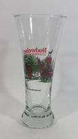 1991 Anheuser-Busch Budweiser Beer Clydesdale Horses 7 1/2" Tall Glass Cup Collectible