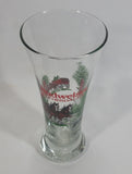 1991 Anheuser-Busch Budweiser Beer Clydesdale Horses 7 1/2" Tall Glass Cup Collectible