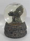 1995 Vandor Chained Gargoyle Snow Globe on Resin Brick Castle Style Base