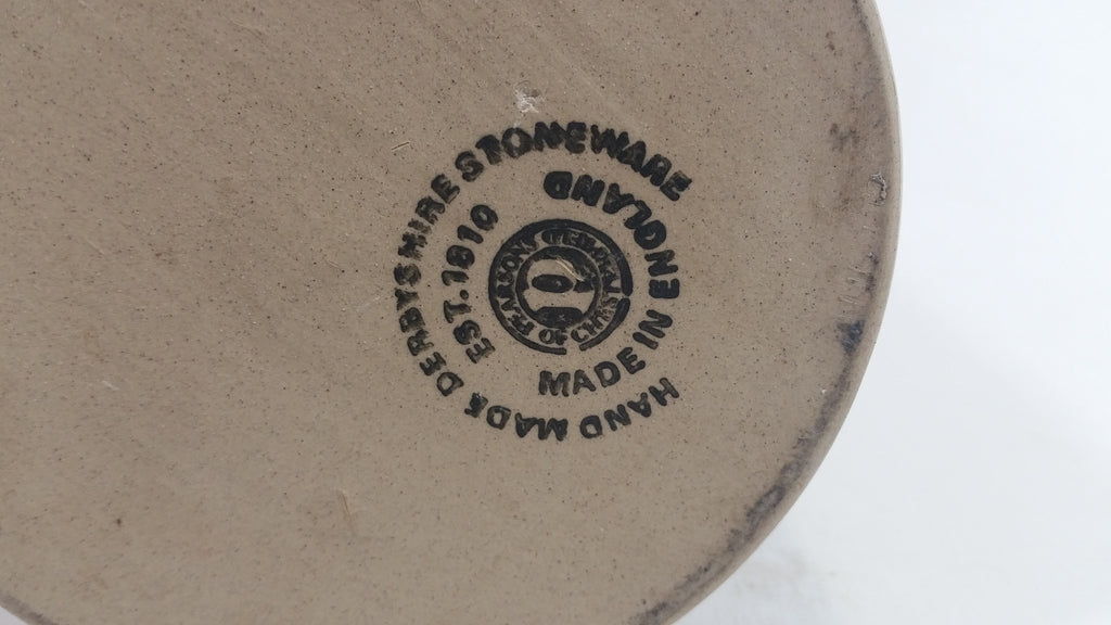 Perry Bros Somerset Cider Dowlish Wake Handmade Derbyshire Stoneware J Treasure Valley