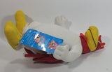 2014 Warner Bros Looney Tunes Leghorn Foghorn Chicken Rooster 9" Tall Stuffed Plush Animal with Tags Cartoon TV Show Collectible