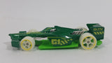 2018 Hot Wheels Glow Wheels Winning Formula Metallig Green Die Cast Toy Race Car Vehicle - Treasure Valley Antiques & Collectibles