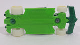 2018 Hot Wheels Glow Wheels Winning Formula Metallig Green Die Cast Toy Race Car Vehicle - Treasure Valley Antiques & Collectibles