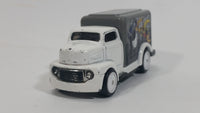2015 Hot Wheels Pop Culture Batman Classic TV Series '49 Ford C.O.E. White Delivery Truck Die Cast Toy Car Vehicle