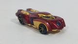 2014 Hot Wheels Marvel Iron Man Movie Film Comic Character Dark Red & Gold Die Cast Toy Car Vehicle