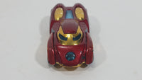 2014 Hot Wheels Marvel Iron Man Movie Film Comic Character Dark Red & Gold Die Cast Toy Car Vehicle