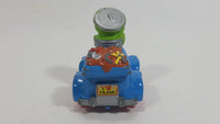 1987 Playskool The Muppets Sesame Street Green Oscar The Grouch Blue Die Cast Toy Car Vehicle - Treasure Valley Antiques & Collectibles