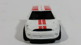 2011 Hot Wheels Mini Cooper S Challenge White Die Cast Toy Car Vehicle