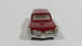 2010 Hot Wheels City Works Custom '66 GTO Wagon Fire Department Dark Red and White Die Cast Toy Car Vehicle