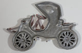 Vintage Midwest Products Co. Red Antique Car Metal Wall Hanging No. 211