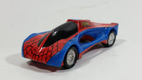 2004 Majorette Marvel Comics Spider-Man Character Red Blue Die Cast Toy Car Vehicle - Treasure Valley Antiques & Collectibles