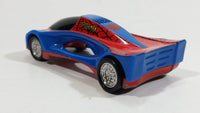2004 Majorette Marvel Comics Spider-Man Character Red Blue Die Cast Toy Car Vehicle - Treasure Valley Antiques & Collectibles